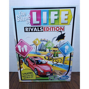 The Game of Life Rivals Edition Hasbro 2 Players Family Game Night